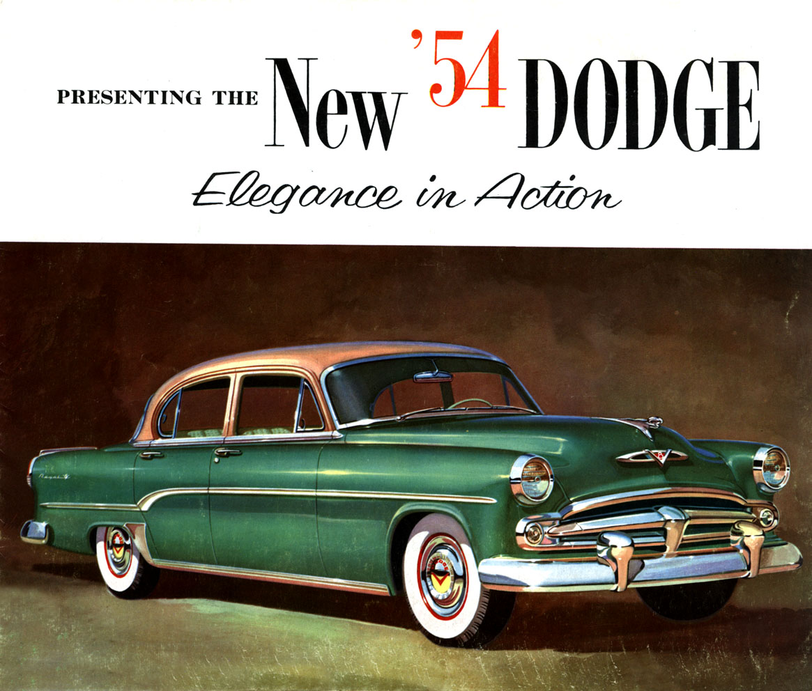 1954 Dodge Car Brochure Page 5